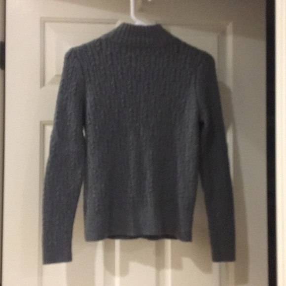 Talbots petite small button down sweater - Picture 4 of 7